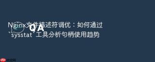 nginx文件描述符调优:如何通过`sysstat`工具分析句柄使用趋势
