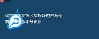 缓存有效期怎么实现静态资源长期缓存与版本号更新