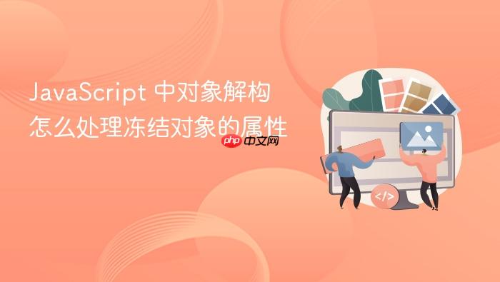 javascript 中对象解构怎么处理冻结对象的属性
