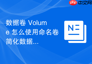 数据卷 volume 怎么使用命名卷简化数据管理流程