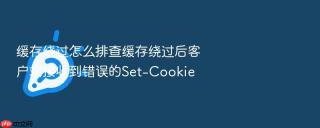 缓存绕过怎么排查缓存绕过后客户端接收到错误的set-cookie
