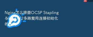 nginx怎么排查ocsp stapling与http/2多路复用连接初始化的冲突