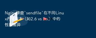 Nginx排查`sendfile`在不同Linux内核版本（如2.6 vs 5.x）中的性能差异