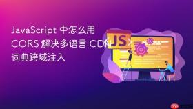 JavaScript 中怎么用 CORS 解决多语言 CDN 词典跨域注入
