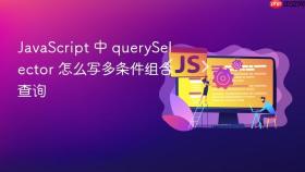 JavaScript 中 querySelector 怎么写多条件组合查询