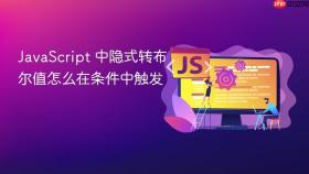 javascript 中隐式转布尔值怎么在条件中触发