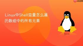 Linux中Shell变量怎么遍历数组中的所有元素