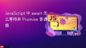 JavaScript 中 await 怎么等待非 Promise 普通值