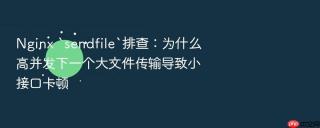 nginx `sendfile`排查：为什么高并发下一个大文件传输导致小接口卡顿