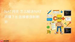 NAT网关 怎么解决NAT环境下长连接被强制断开