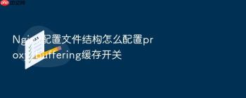 Nginx配置文件结构怎么配置proxy_buffering缓存开关
