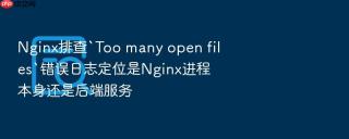 nginx排查`too many open files`错误日志定位是nginx进程本身还是后端服务