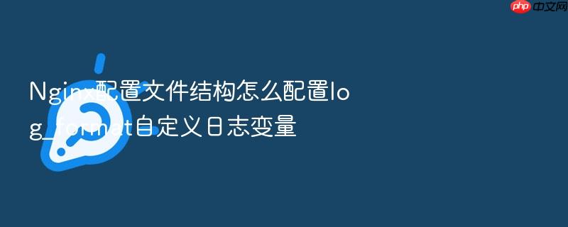 nginx配置文件结构怎么配置log_format自定义日志变量