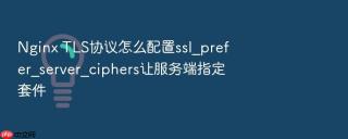 nginx tls协议怎么配置ssl_prefer_server_ciphers让服务端指定套件