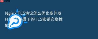 nginx tls协议怎么优化高并发https场景下的tls密钥交换性能