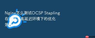 Nginx怎么测试OCSP Stapling在弱网及高延迟环境下的优化效果