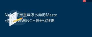 Nginx平滑重载怎么向旧Master进程发送WINCH信号优雅退