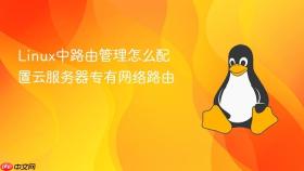 Linux中路由管理怎么配置云服务器专有网络路由