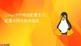 Linux中IP地址配置怎么配置多网卡路由选路