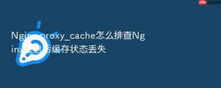 nginx proxy_cache怎么排查nginx重启后缓存状态丢失