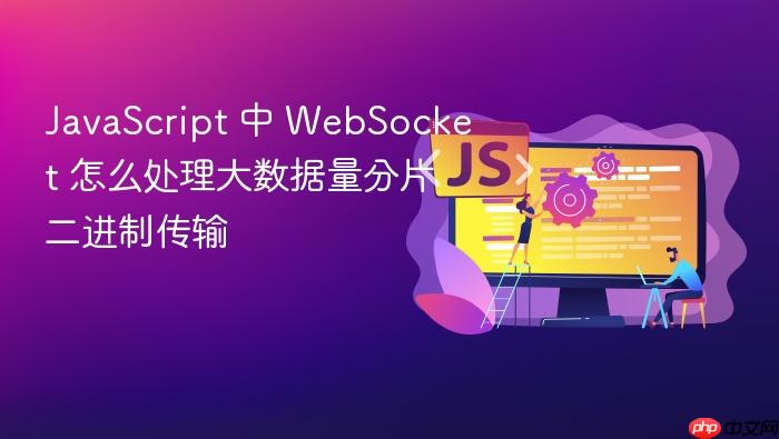 javascript 中 websocket 怎么处理大数据量分片二进制传输