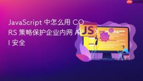 javascript 中怎么用 cors 策略保护企业内网 api 安全