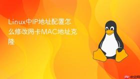Linux中IP地址配置怎么修改网卡MAC地址克隆