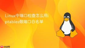 Linux中端口检查怎么用iptables做端口白名单