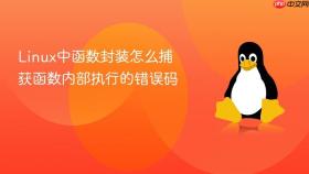 linux中函数封装怎么捕获函数内部执行的错误码
