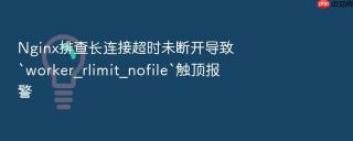 nginx排查长连接超时未断开导致`worker_rlimit_nofile`触顶报警