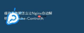 缓存有效期怎么让nginx自动解析后端cache-control头