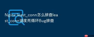 Nginx least_conn怎么排查least_conn调度死循环Bug排查