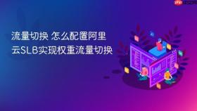 流量切换 怎么配置阿里云slb实现权重流量切换