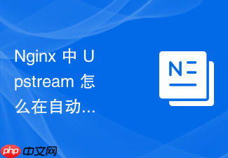 nginx 中 upstream 怎么在自动化发布流水线中实现零停机后端切换