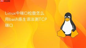 linux中端口检查怎么用bash原生语法测tcp端口