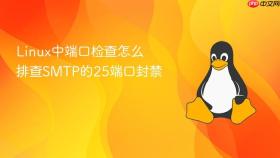 Linux中端口检查怎么排查SMTP的25端口封禁