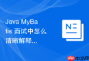 Java MyBatis 面试中怎么清晰解释一级缓存和二级缓存的区别及各自的优缺点