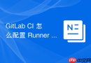 gitlab ci 怎么配置 runner 执行自动化测试