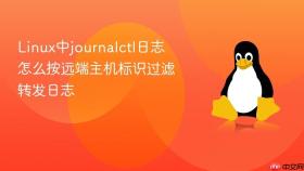 linux中journalctl日志怎么按远端主机标识过滤转发日志