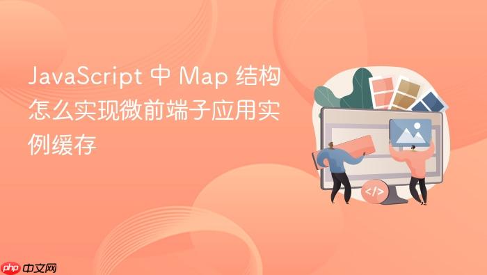javascript 中 map 结构怎么实现微前端子应用实例缓存