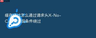 缓存绕过怎么通过请求头x-no-cache实现条件绕过