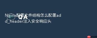 nginx配置文件结构怎么配置add_header注入安全响应头