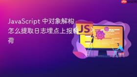 JavaScript 中对象解构怎么提取日志埋点上报载荷