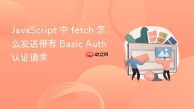 javascript 中 fetch 怎么发送带有 basic auth 认证请求