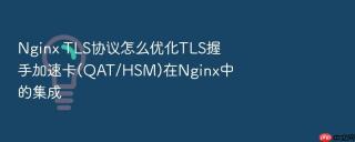nginx tls协议怎么优化tls握手加速卡(qat/hsm)在nginx中的集成