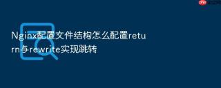 nginx配置文件结构怎么配置return与rewrite实现跳转