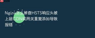 Nginx怎么排查HSTS响应头被上层CDN或网关重复添加导致报错