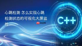 心跳检测 怎么实现心跳检测状态的可视化大屏监控