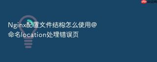 Nginx配置文件结构怎么使用@命名location处理错误页