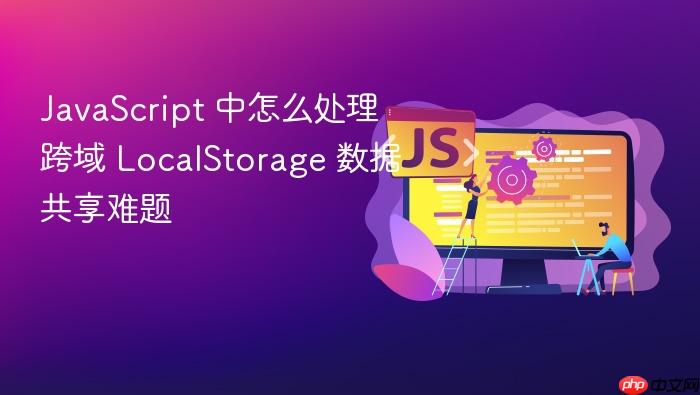 javascript 中怎么处理跨域 localstorage 数据共享难题